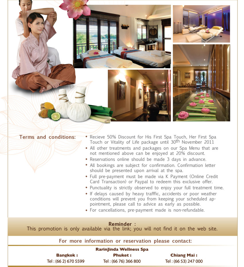 orld Class Thai Spa Gold Award